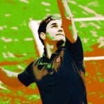 Roger Federer at Geneva in 2021