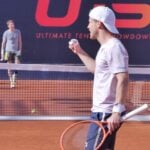 Diego Schwartzman versus Alexander Bublik at UTS in 2021