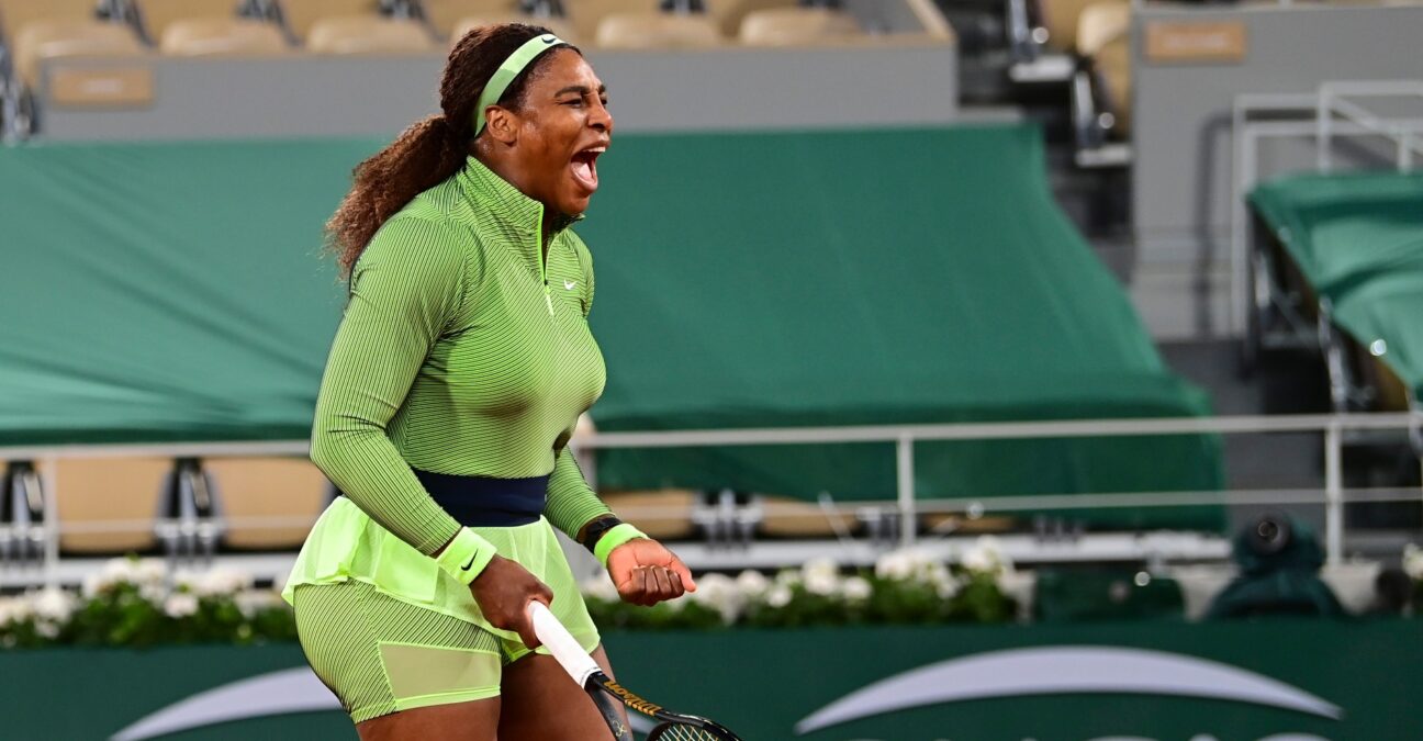 Serena Williams Roland Garros 2021 Panoramic