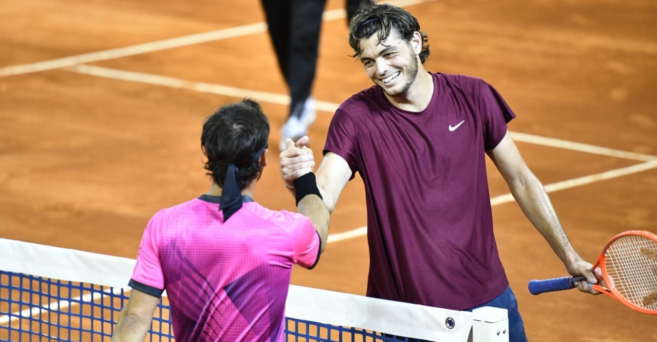 Taylor Fritz at UTS in 2021