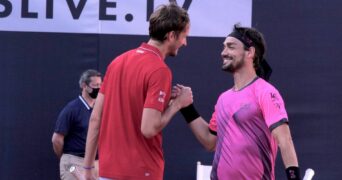 Daniil Medvedev et Fabio Fognini - UTS4