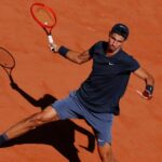 Alexei Popyrin at Roland-Garros in 2021