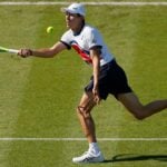 Alex de Minaur at Eastbourne in 2021