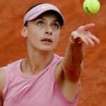 Ana Bogdan at Roland-Garros in 2021