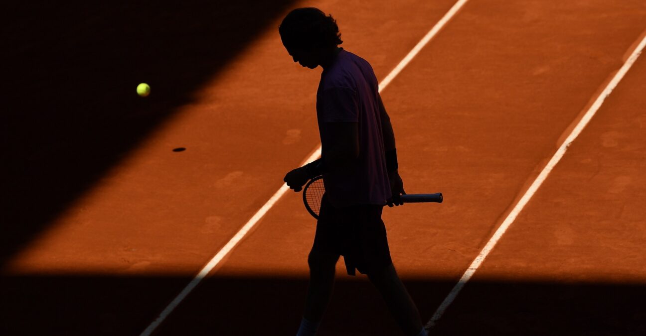 Andrey Rublev at Madrid in 2021