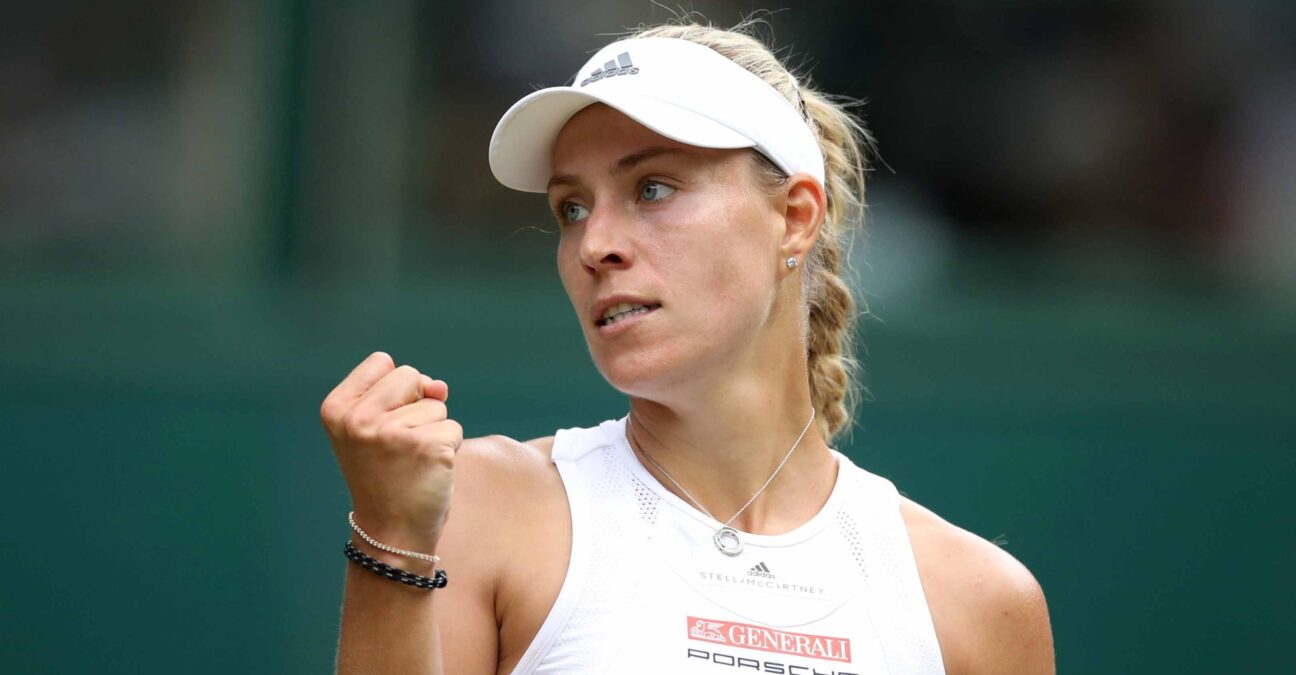 Angelique Kerber at Wimbledon in 2018