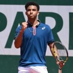 Arthur Fils at Roland-Garros in 2021