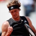 Alexander Zverev at Roland-Garros 2021