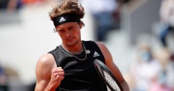 Alexander Zverev at Roland-Garros 2021
