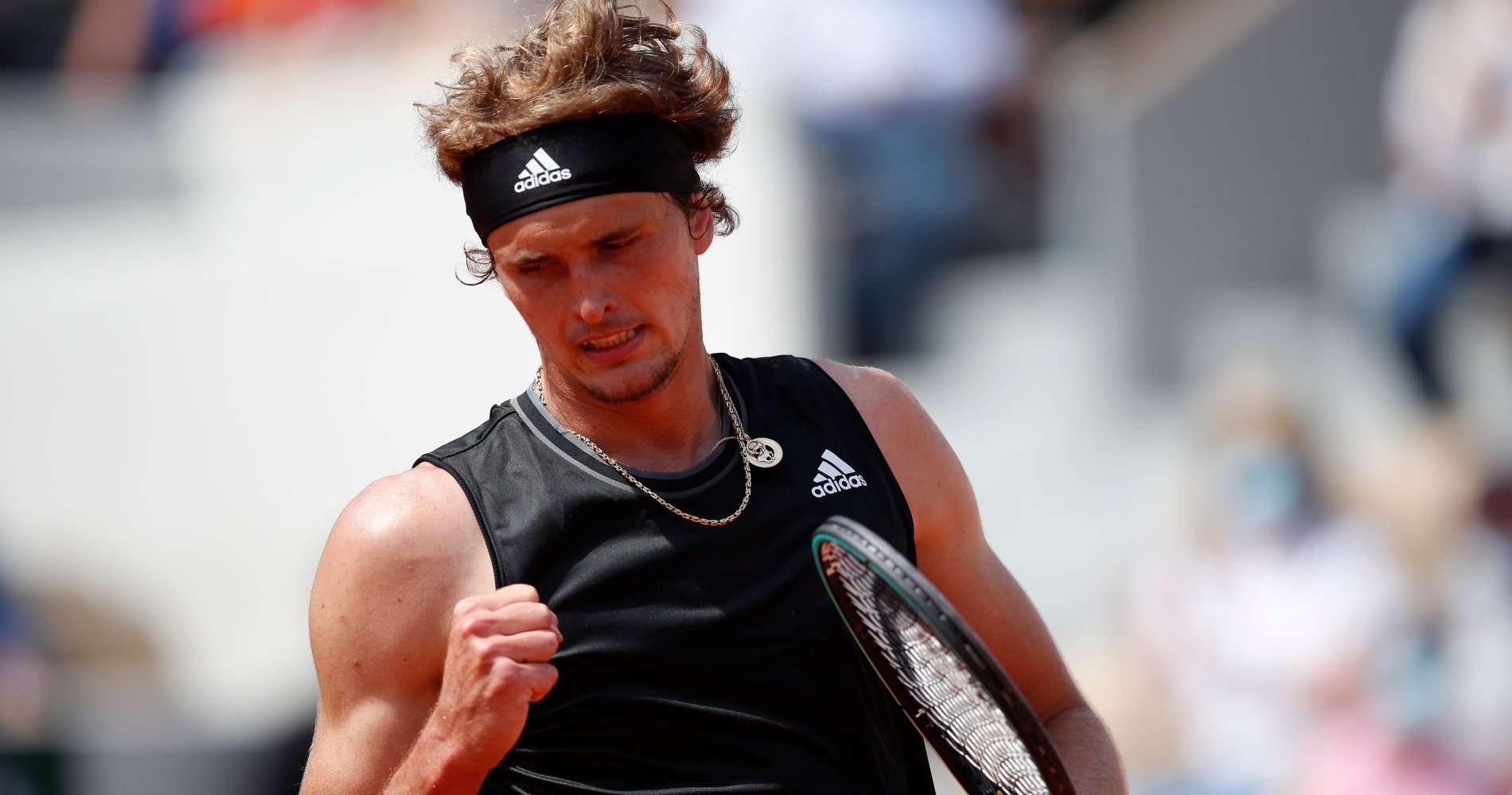 Alexander Zverev at Roland-Garros 2021