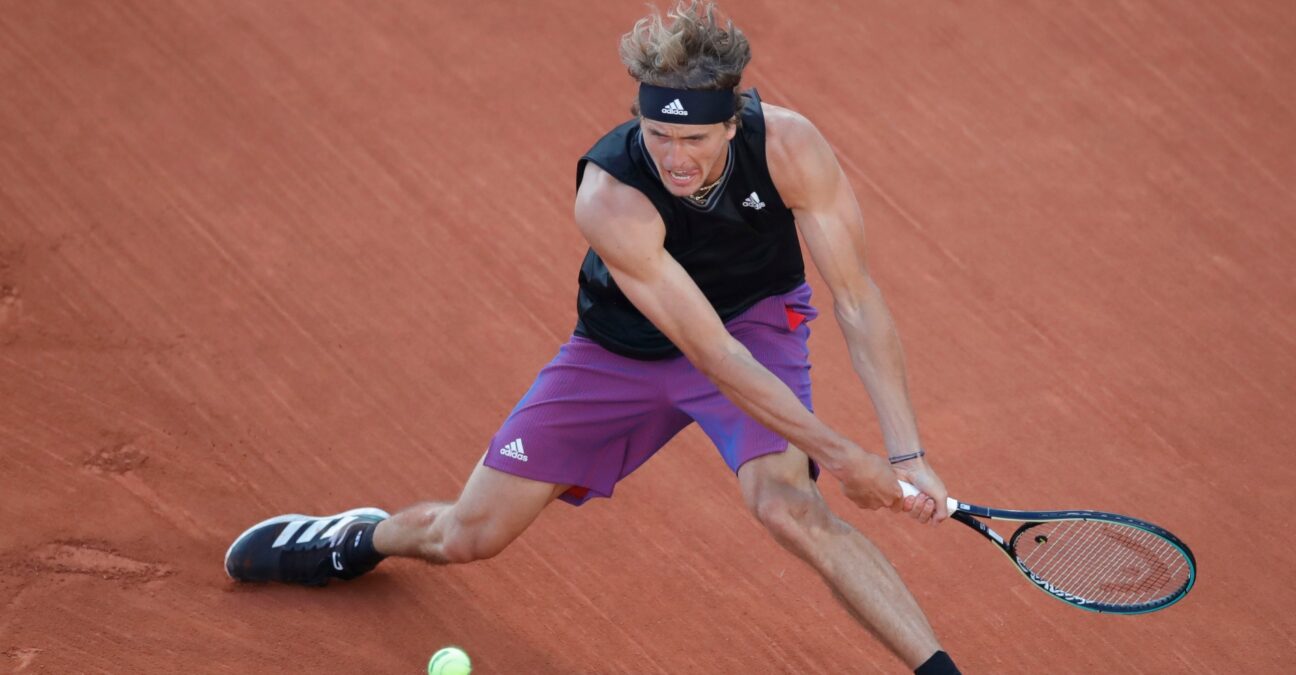 Alexander Zverev at Roland-Garros 2021