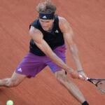 Alexander Zverev at Roland-Garros 2021