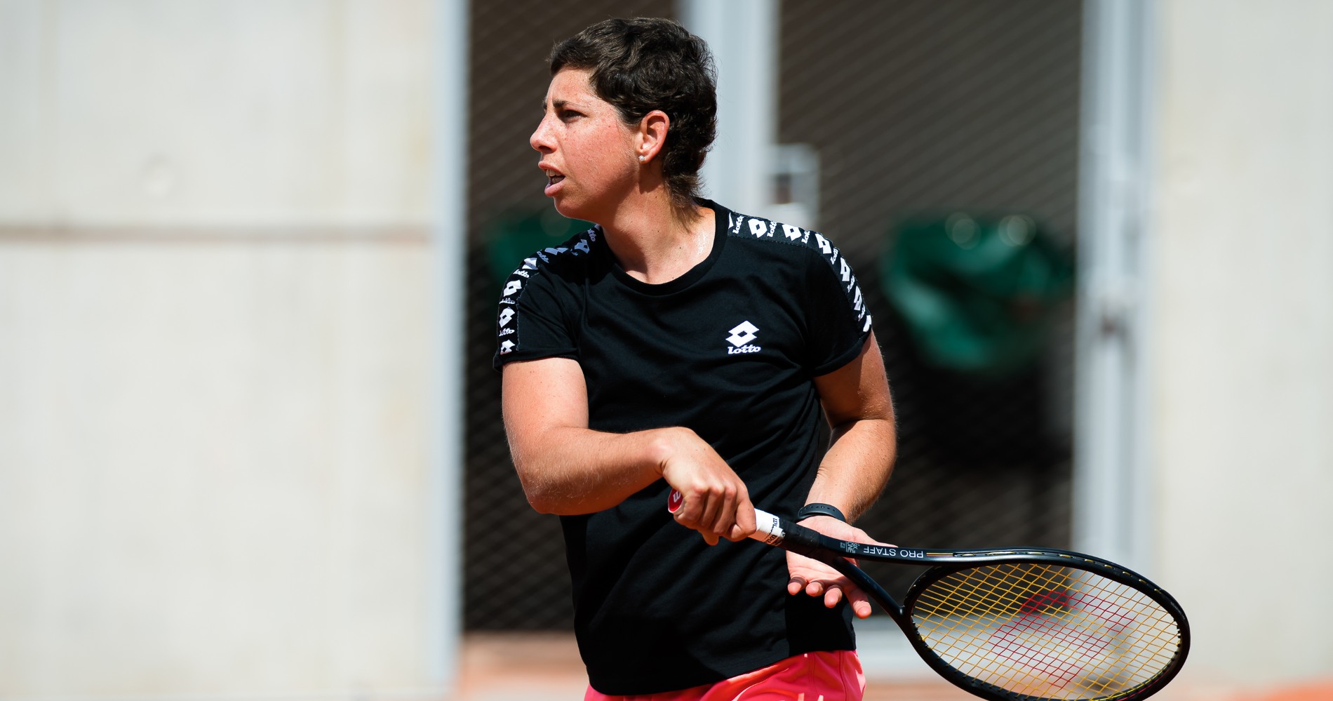 Carla Suarez Navarro at Roland-Garros in 2021