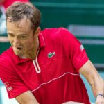Daniil Medvedev at Halle in 2021