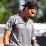 Dominic Thiem at Lyon in 2021