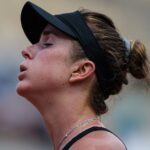 Elina Svitolina at Roland-Garros in 2021