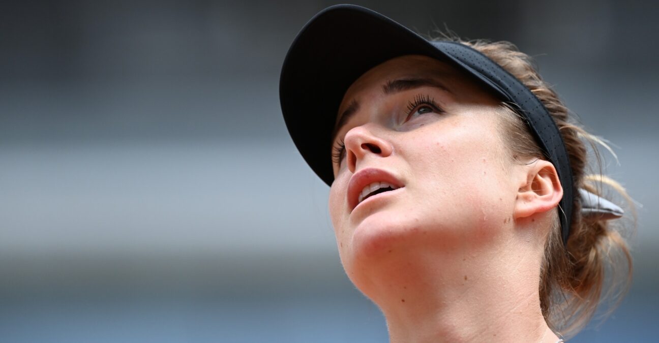 Elina Svitolina at Roland-Garros in 2021