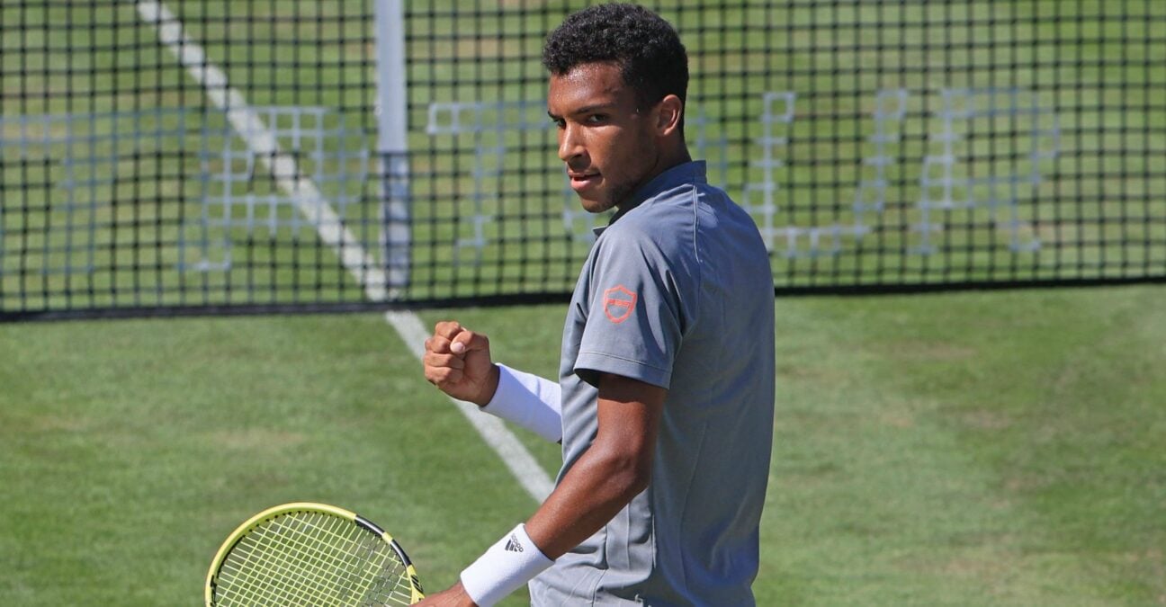 Felix Auger-Aliassime at Stuttgart in 2021