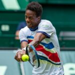 Gaël Monfils at Halle in 2021