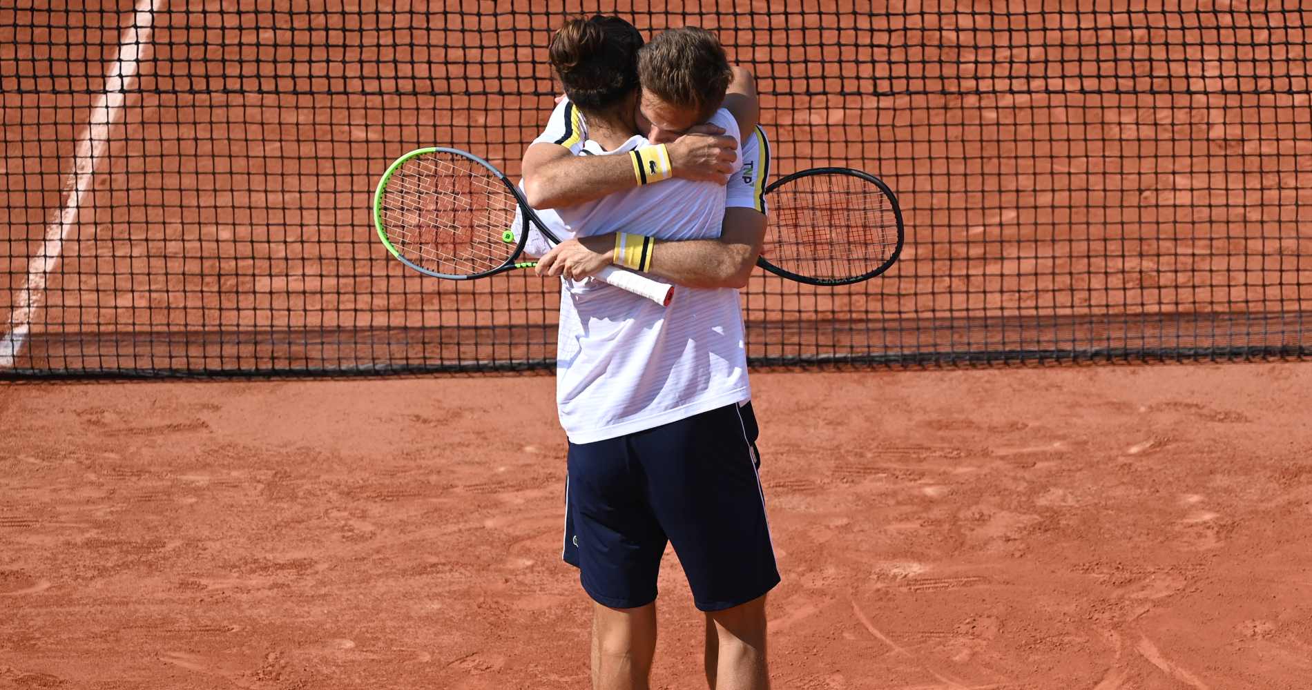 Nicolas Mahut & Pierre-Hugues Herbert at Roland-Garros in 2021