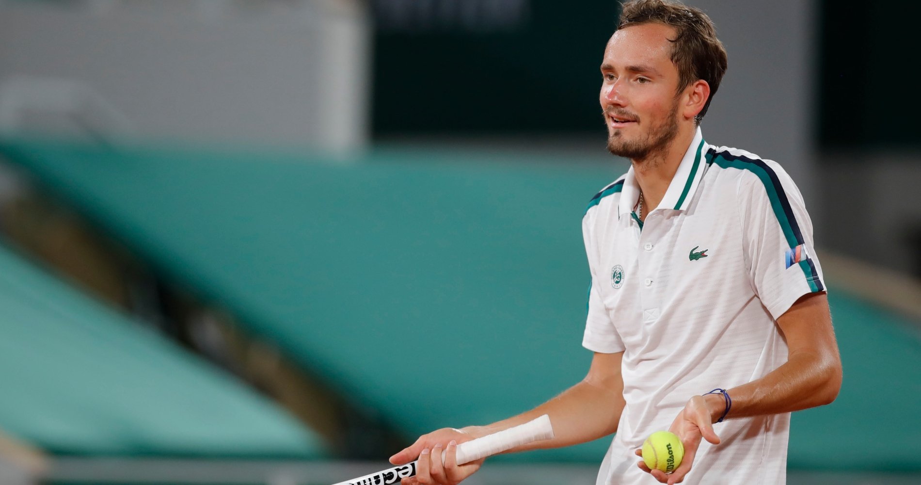 Medvedev Roland Garros 2021 Panoramic