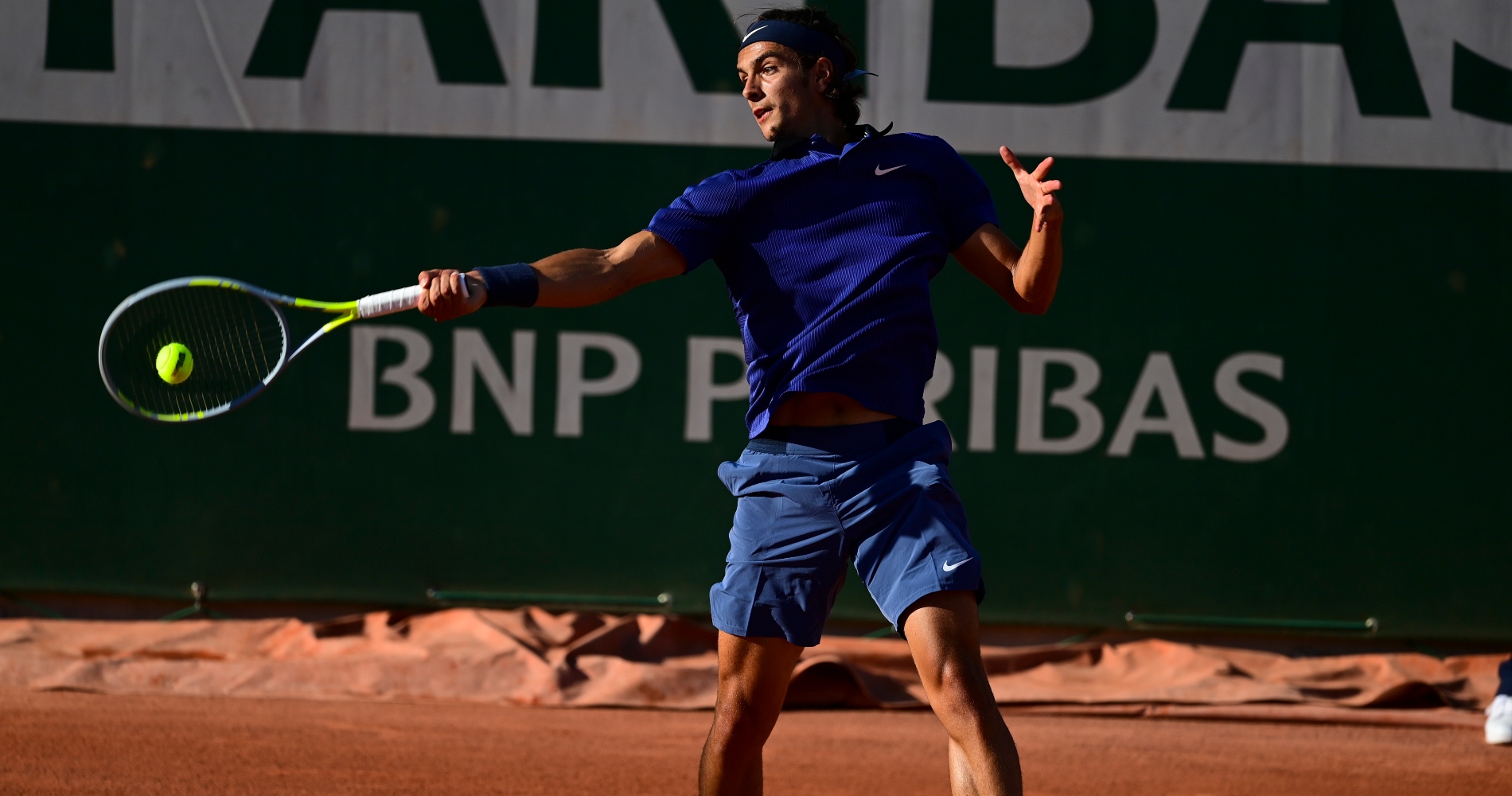 Musetti at Roland-Garros 2021
