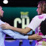 Novak Djokovic Stefanos Tsitsipas Astana 2022