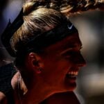 Petra Kvitova at Roland-Garros in 2021