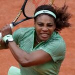 Serena Williams at Roland-Garros in 2021