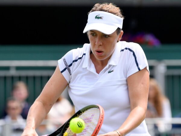 Anastasia Pavlyuchenkova at Wimbledon in 2021