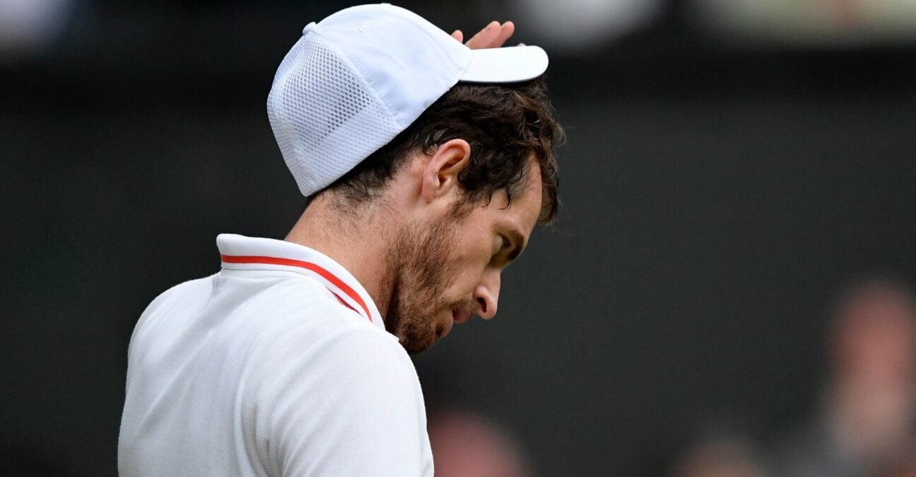 Andy Murray at Wimbledon à 2021