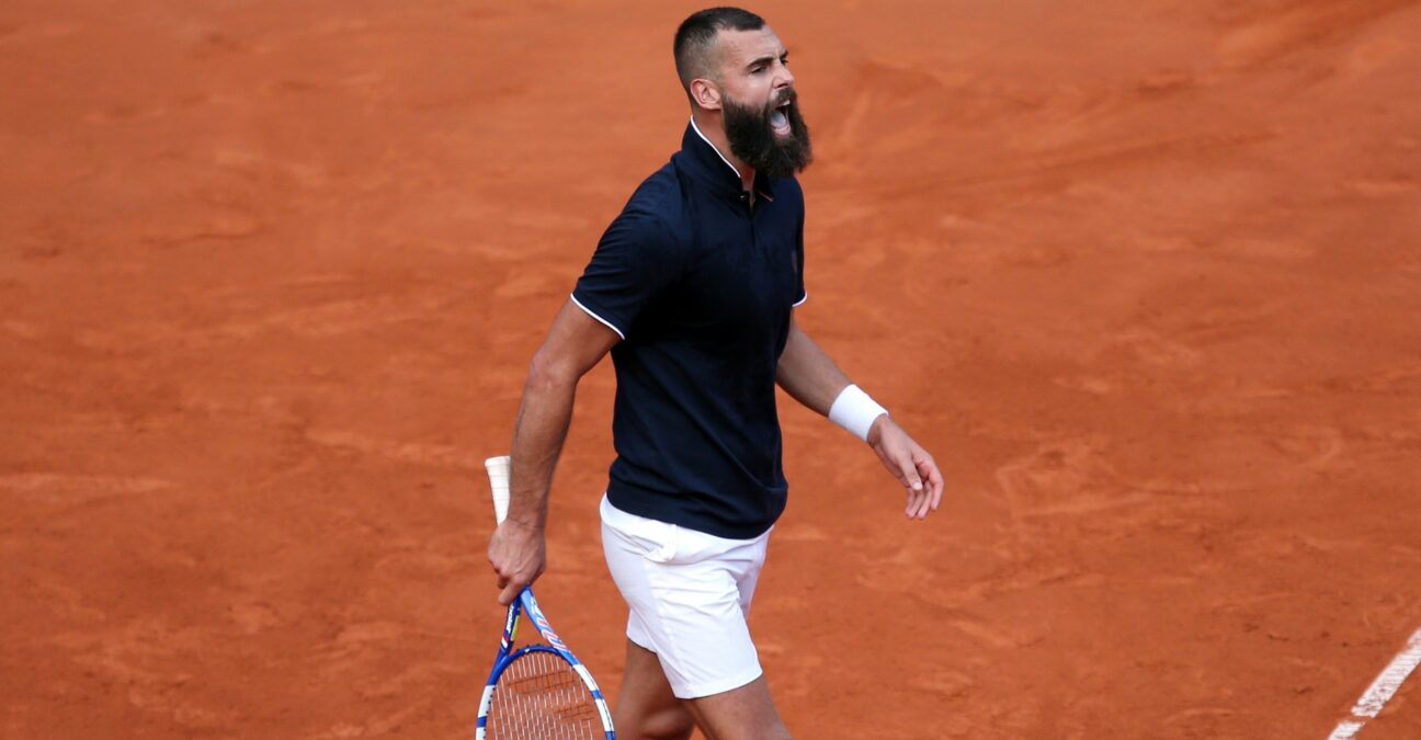 Benoît Paire at Hamburg in 2021
