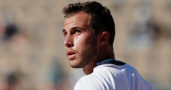 Hugo Gaston at Roland-Garros in 2021