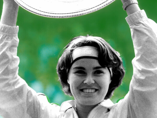 Martina Hingis at Wimbledon in 1997