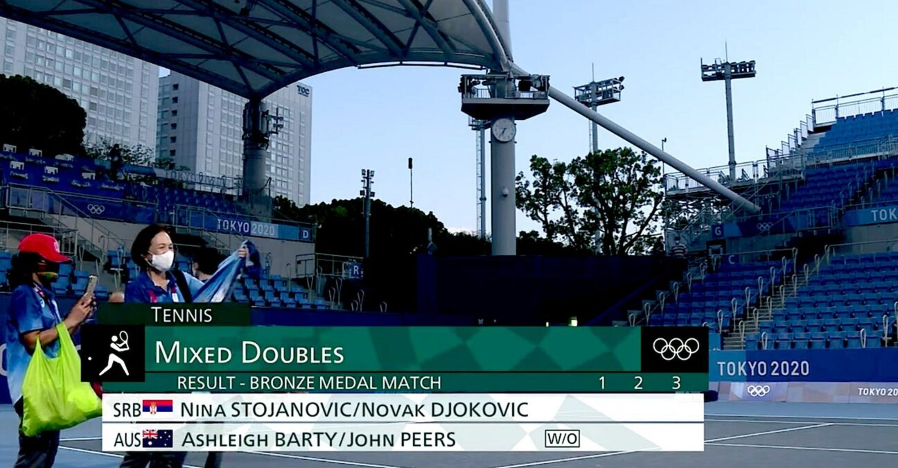 Djokovic pulls out of the mixed doubles at Tokyo Olympics