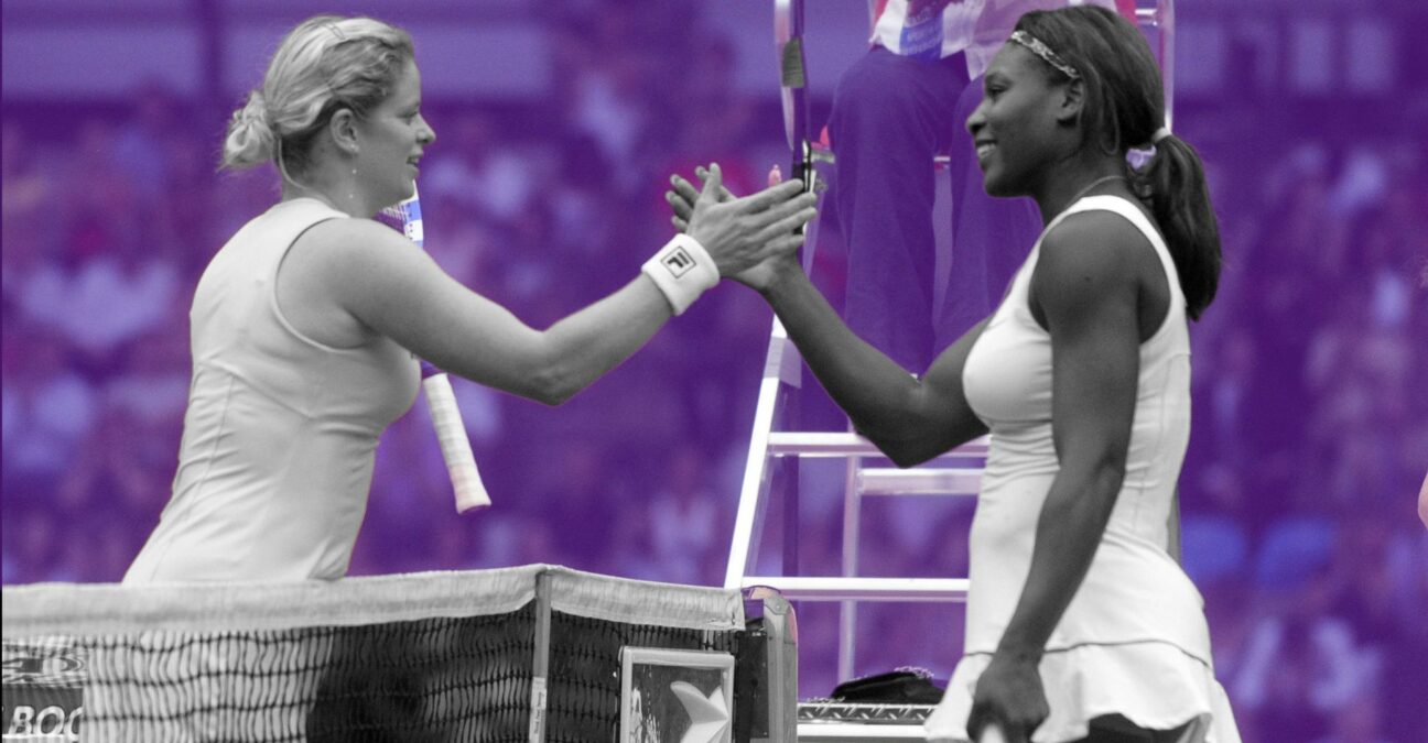 Kim Clijsters et Serena Williams, On this day