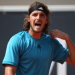 Stefanos Tsitsipas at Hamburg in 2021