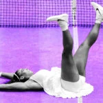 Serena Williams à Wimbledon en 2016, OTD