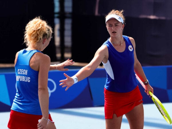 Barbora Krejcikova and Katerina Siniakova, Tokyo Olympics, July 2021