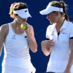 Alizé Cornet and Fiona Ferro - J.O 2020