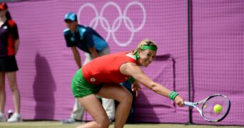 Victoria Azarenka at London Olympics in 2012
