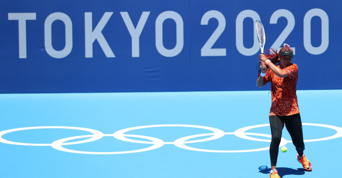 Naomi Osaka aux Jeux olympiques de Tokyo en 2021