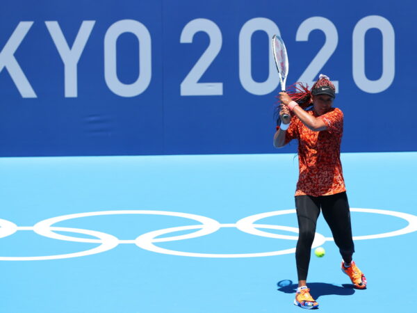 Naomi Osaka aux Jeux olympiques de Tokyo en 2021