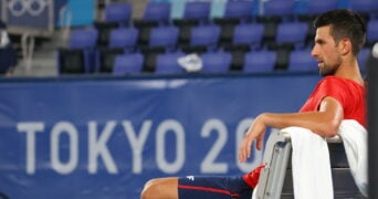 Novak Djokovic, aux Jeux olympiques de Tokyo en 2021