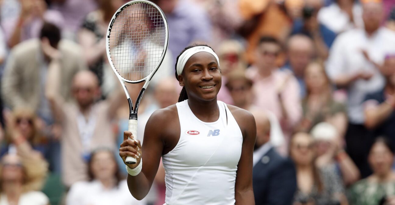 Coco Gauff Wimbledon 2021