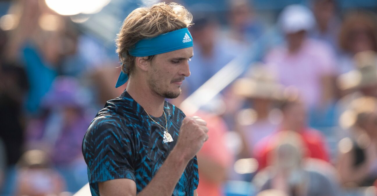 Alexander Zverev at Cincinnati in 2021