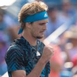 Alexander Zverev at Cincinnati in 2021