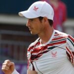 Andy Murray at the Queen's in 2021