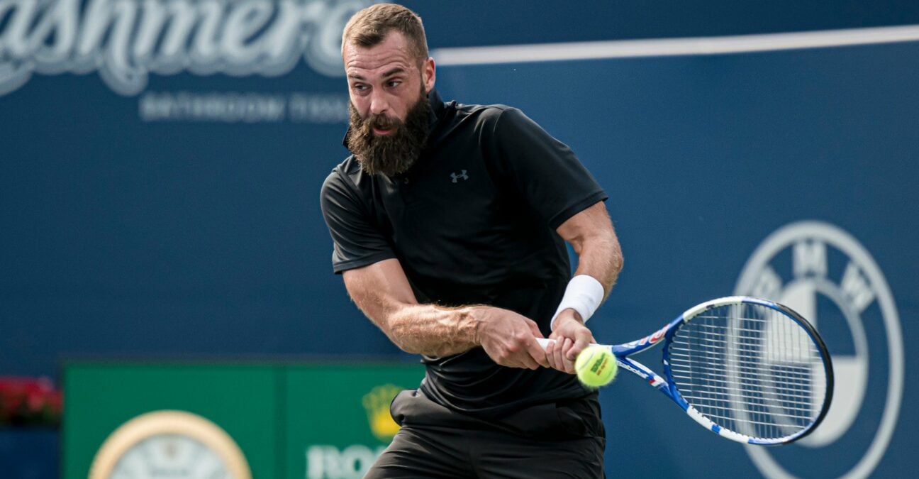Benoît Paire at Toronto in 2021