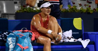 Bianca Andreescu at Montreal in 2021